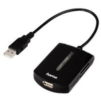 Hama USB 2.0 Hub/Card Reader  Combo  (00039756)